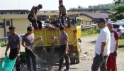 Kapolda Sulbar Pimpin Langsung Aksi Bersih-Bersih Mako, Wujudkan Lingkungan Sehat dan Produktif