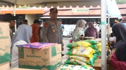 Polres Pinrang Gelar Gerakan Pangan Murah Polri Serentak, Bantu Masyarakat Dapatkan Bahan Pokok Terjangkau
