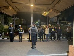 Kapolres Pinrang Bersama Tim Petir Gelar Patroli Dini Hari, Pastikan Situasi Kondusif