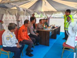 Dirlantas Polda Sulbar Cek Pos Pengamanan Operasi Ketupat di Mamuju, Pastikan Personel Siap Layani Masyarakat