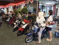 Kapolsek Panakkukang Pimpin KRYD, Puluhan Motor Berknalpot Brong Ditindak