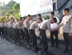 Tradisi Maaf-Memaafkan Pasca Idul Fitri, Polda Sulbar Perkuat Soliditas dalam Momen Hari Kemenangan