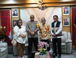 Kapolda Sulbar Audiensi Bersama Ketua PSI dan Kadin Sulbar, Bahas Upaya Kesejahteraan Masyarakat di Tengah Komplik Global