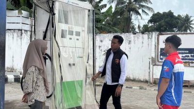 Satreskrim Polres Pinrang Turun Langsung Pastikan Pengisian BBM Sesuai Aturan