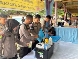 Kapolda Sulbar Arahkan Tim Dokpol Siaga, Antisipasi Bahaya Ubur-ubur dan Bulu Babi di Lokasi Wisata