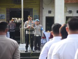 Polres Bulukumba Gelar Apel Siaga Kamtibmas Pasca Operasi Ketupat 2026
