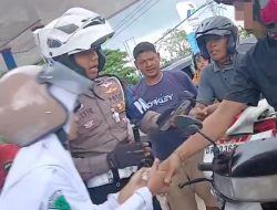 Sigap Personel Sat Lantas Polres Bulukumba Bantu Temukan Handphone Pelajar yang Hilang