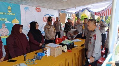 Tim Supervisi Mabes Polri Tinjau Pos Pengamanan di Makassar, Pastikan Kesiapan Personel