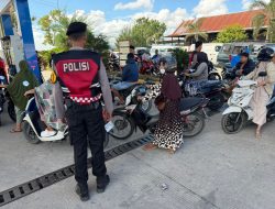 AKP Munir Pimpin Patroli Perintis Presisi, Situasi SPBU Sawitto Tetap Aman