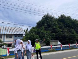 Ditlantas Polda Sulbar Gencarkan Edukasi di Kalangan Pelajar, Wujudkan Tertib Lalu Lintas Sejak Dini