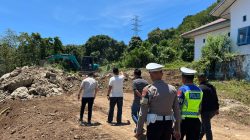 Kapolda Sulbar Cek Persiapan Lokasi Pembangunan Kantor PJR di Lengke
