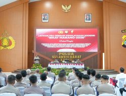 Kapolda Sulbar Pimpin Pelatihan Pra Operasi Sikat Marano 2026: Tekan Kriminalitas, Ciptakan Kamtibmas Kondusif
