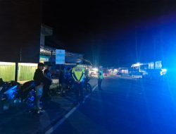 Wujudkan Keselamatan Berlalu Lintas, Ditlantas Polda Sulbar Pasang Banner Himbauan di Sejumlah Titik Mamuju