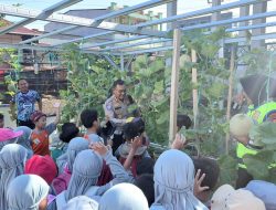Polisi Sahabat Anak, Ditlantas Polda Sulbar Tanamkan Budaya Tertib Lalu Lintas Sejak Dini
