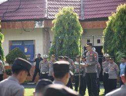 Peringatan May Day di Bulukumba, Jajaran Polres Bulukumba Gelar Apel Siaga