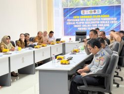 Sinergi Lintas Instansi, Ditlantas Polda Sulbar Susun Nota Kesepakatan Pembentukan Sekolah Pelopor Keselamatan Berlalu Lintas