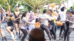Grand Final Pertandingan Bola Voli Satker Polda Sulbar: Brimob dan Polres Mateng Beradu Sengit Rebut Gelar Juara