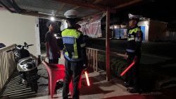 Patroli Malam Ditlantas Polda Sulbar Hadir di Jalan, Jaga Keamanan dan Ketertiban yang Kondusif