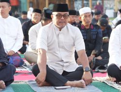 Gema Takbir Idul Adha di Polda Sulbar, Refleksi Semangat Berkorban Kapolda dan Jajaran dalam Ketaatan