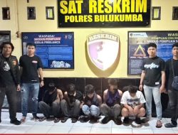 Resmob Polres Bulukumba Bergerak Cepat 5 Terduga Pelaku Penganiayaan Diamankan