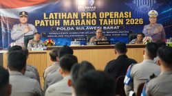 Latpra Ops Patuh Marano 2026, Kapolda Sulbar: Utamakan Inovasi dan Pelayanan, Penegakan Hukum Langkah Terakhir