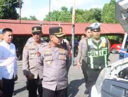 AKBP Douglas Mahendrajaya Cek Sarpras dan Senpi Personel, Pastikan Kesiapan Operasional Polres Wajo
