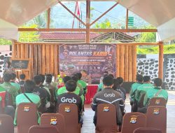 Gandeng Komunitas Ojol dan Opang, Ditlantas Polda Sulbar Cetak Pelopor Keselamatan Jalan Raya