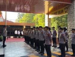Kabagbinkar Biro SDM Polda Sulsel AKBP Dr. Fantry Minta Seluruh Ruangan Bersih Tanpa Ada Debu