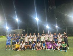 Lewat Minisoccer, Personil gabungan Polda sulbar dan Polresta vs Kanwil Kemenkeu Sulbar Eratkan Ikatan Persaudaraan