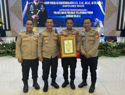 Prestasi Membanggakan, Polres Wajo Sabet Penghargaan Kapolri atas Pelayanan Prima