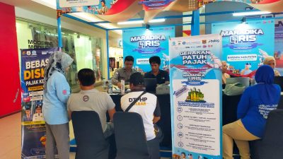 Jemput Bola Gerai Samsat Keliling Ditlantas Polda Sulbar Mudahkan Urusan Pajak Kendaraan Masyarakat