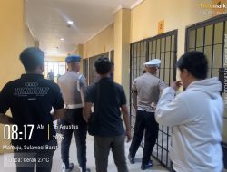 Sambut HUT RI ke-81, Personel Polda Sulbar Tetap Siaga Jaga Keamanan dan Pelayanan Masyarakat
