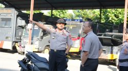 Kapolda Sulbar dan Wakapolda Keliling Mako Naik Motor Cek Kesiapan Operasional