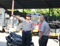 Kapolda Sulbar dan Wakapolda Keliling Mako Naik Motor Cek Kesiapan Operasional