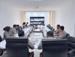 Evaluasi dan Pemantapan Layanan, Ditlantas Polda Sulbar Gelar Rapat Koordinasi Regident Secara Daring