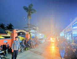 KRYD Polsek Gilireng, Personel Patroli Malam Hari Pastikan Wilayah Aman dan Kondusif