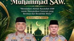 Momen Maulid Nabi, Kapolda Sulbar Ajak Generasi Penerus Wujudkan Kamtibmas Berlandaskan Teladan Rasulullah