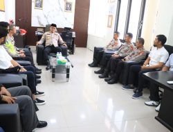 Kunjungan Kerja ke Polres Majene, Kapolda Sulbar Bakar Semangat Personel Dorong Pelayanan Lebih Optimal