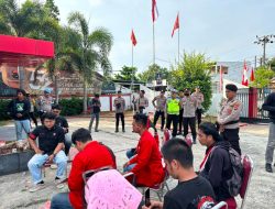 Polda Sulbar Kawal Penyampaian Aspirasi secara Humanis, Situasi Kota Mamuju Tetap Aman dan Kondusif
