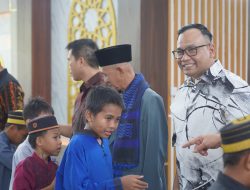 Kekuatan Doa, Polda Sulbar Bersama Santri dan Anak Yatim Mohon Keselamatan dari Ancaman Karhutlah