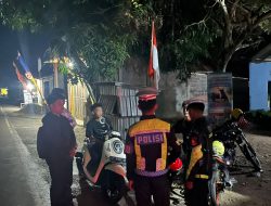 Jaga Malam Tetap Kondusif, Ditlantas Polda Sulbar Gencarkan Patroli dan Edukasi Keselamatan