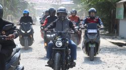 Kapolres Wajo Touring ke Belawa, Perkuat Silaturahmi dan Jaga Kamtibmas