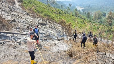Karhutla Mengintai, Kapolres Mateng Minta Warga Tak Bakar Lahan