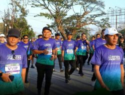 Kapolresta Kendari Hadiri Adhyaksa Run, Momentum Perkuat Soliditas Forkopimda