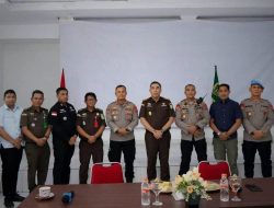 Kapolresta Kendari dan Kejaksaan Negeri Kendari Perkuat Komitmen Bersama dalam Penegakan Hukum