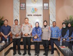 Kapolresta Kendari Bangun Sinergi dan Kolaborasi Bersama BPS