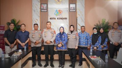 Kapolresta Kendari Bangun Sinergi dan Kolaborasi Bersama BPS