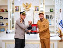 Kapolresta Kendari Bangun Sinergi Bersama Wakil Wali Kota untuk Perkuat Kamtibmas