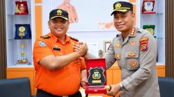 Sinergi Polri dan Basarnas Diperkuat, Kapolresta Kendari Bangun Komunikasi Kelembagaan