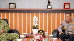 Kapolresta Kendari dan Dandim 1417 Perkuat Soliditas TNI-Polri di Kota Kendari